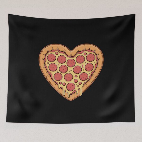 Item preview, Pizza Corazón Lindo Día de San Valentín Pizza Divertida en Forma de Corazón designed and sold by RonnasJackson.