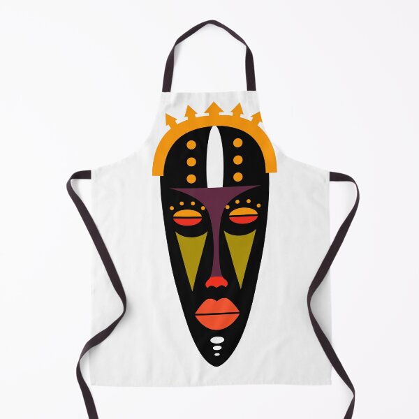 Item preview, Royal African Mask – Modern Tribal Art designed and sold by byafrilaence.