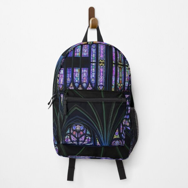 Item preview, Neon Gothic Stained Glass Window designed and sold by Kaleidoscope Print.