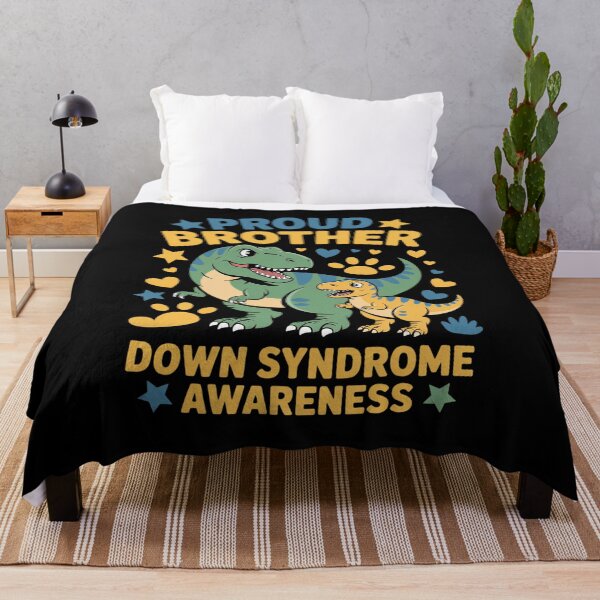 Item preview, Proud Brother World Down Syndrome Awareness Day Dinosaur designed and sold by RonnasJackson.