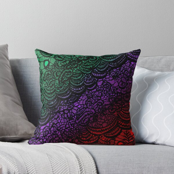 Item preview, Jewel-Tone Lace Gradient designed and sold by Kaleidoscope Print.