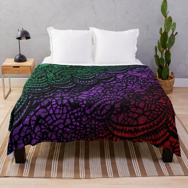 Item preview, Jewel-Tone Lace Gradient designed and sold by Kaleidoscope Print.