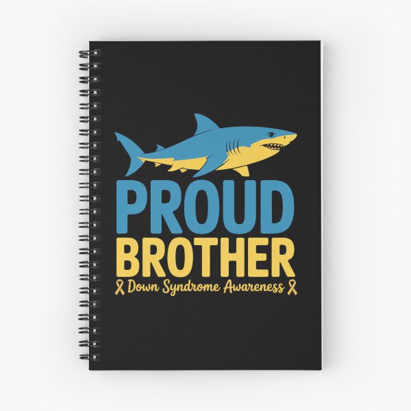 Item preview, Proud Brother World Down Syndrome Awareness Day Shark T21 designed and sold by RonnasJackson.