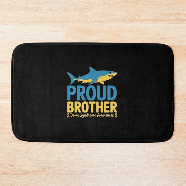 Item preview, Proud Brother World Down Syndrome Awareness Day Shark T21 designed and sold by RonnasJackson.