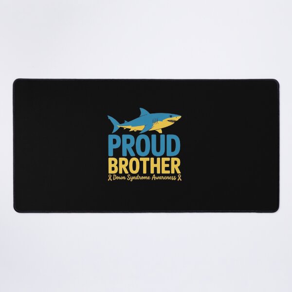 Item preview, Proud Brother World Down Syndrome Awareness Day Shark T21 designed and sold by RonnasJackson.