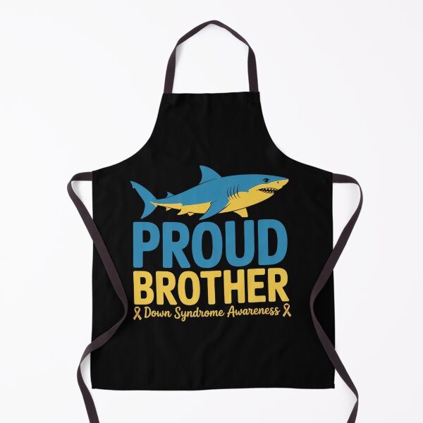 Item preview, Proud Brother World Down Syndrome Awareness Day Shark T21 designed and sold by RonnasJackson.