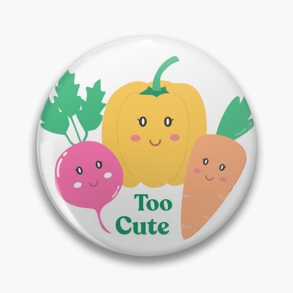 Item preview, Too Cute Kawaii Vegetables designed and sold by SulariTDsign.