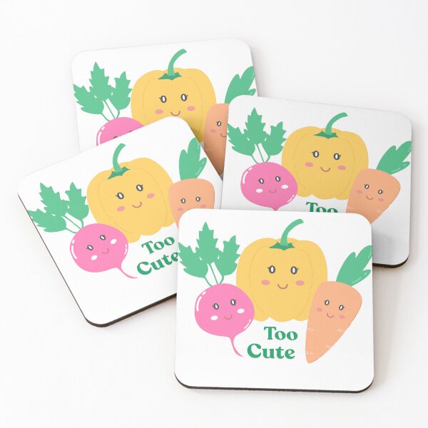 Item preview, Too Cute Kawaii Vegetables designed and sold by SulariTDsign.