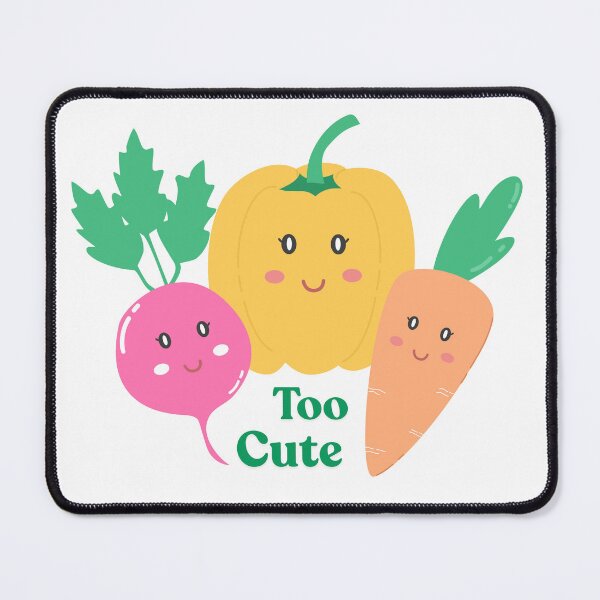 Item preview, Too Cute Kawaii Vegetables designed and sold by SulariTDsign.