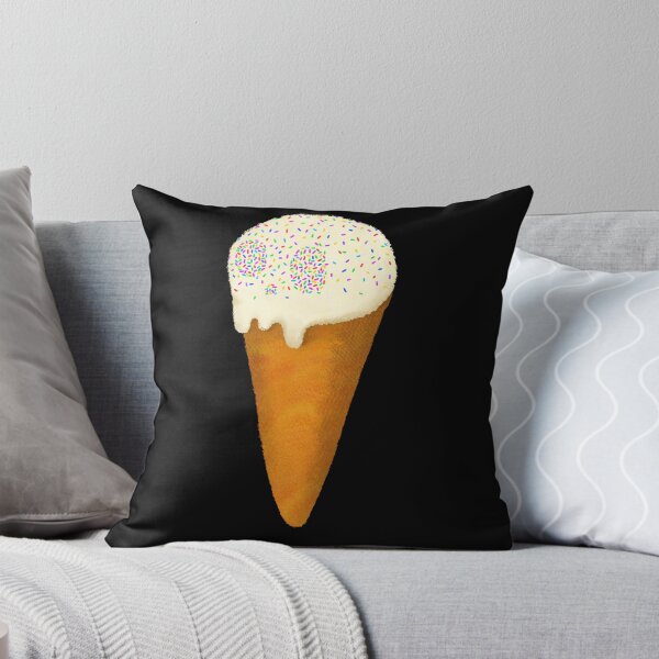 Item preview, Chills n Thrills: Death or Ice Cream Skull Tee designed and sold by Surplus Weird.