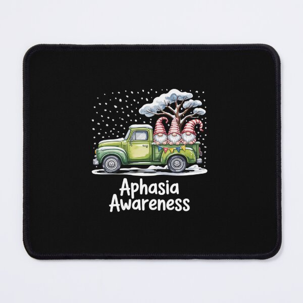 Item preview, Gnomes Riding Truck Aphasia Awareness designed and sold by Rrettgison.