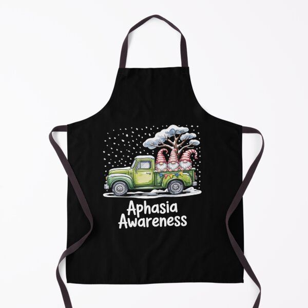 Item preview, Gnomes Riding Truck Aphasia Awareness designed and sold by Rrettgison.