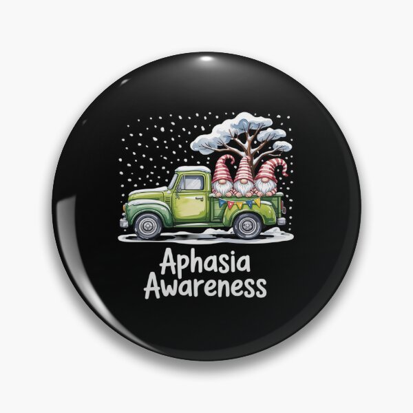 Item preview, Gnomes Riding Truck Aphasia Awareness designed and sold by Rrettgison.
