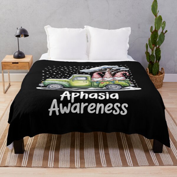 Item preview, Gnomes Riding Truck Aphasia Awareness designed and sold by Rrettgison.