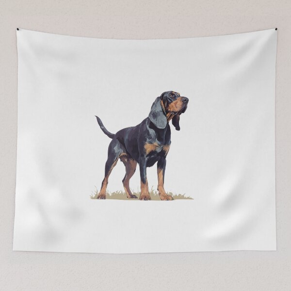 Item preview, Bluetick Coonhound Scent Hound designed and sold by SMARTKIT DESIGNAGENCY.