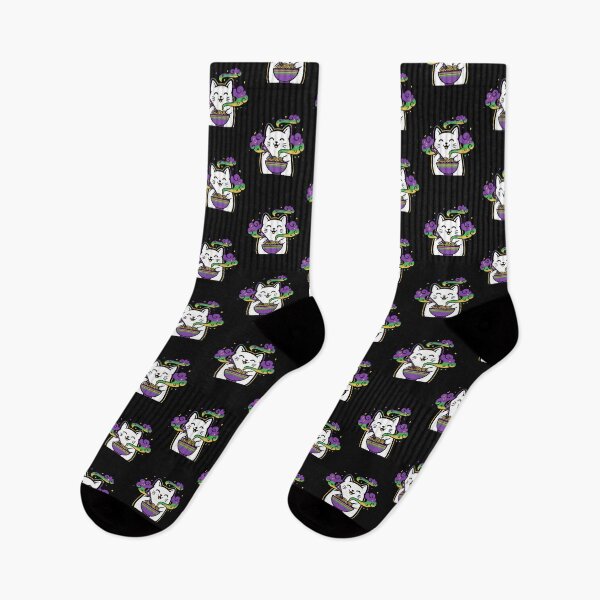 Item preview, Carnival Ramen Cat – Japanese Cute Mardi Gras designed and sold by SWEET-TINAPAY.