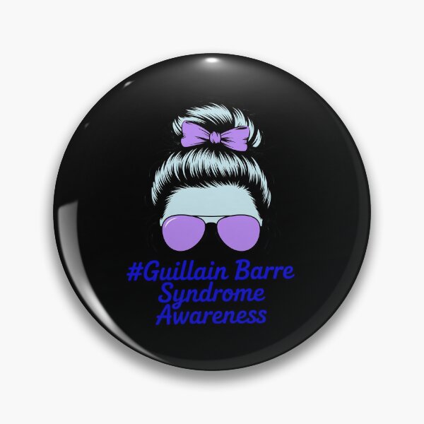 Item preview, Guillain Barre Syndrome awareness GBS Messy Bun designed and sold by Rrettgison.