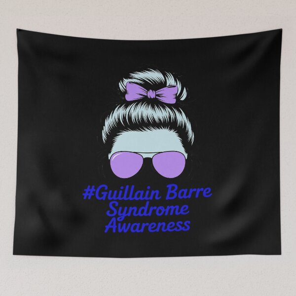 Item preview, Guillain Barre Syndrome awareness GBS Messy Bun designed and sold by Rrettgison.