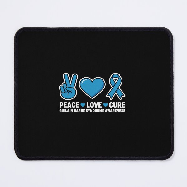 Item preview, Guillain Barre Syndrome Awareness Peace Love Cure designed and sold by Rrettgison.