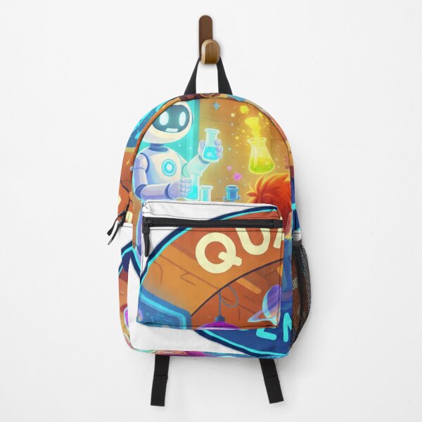Item preview, Futuristic Science Lab Kids – Quality Learning Center Circle Illustration designed and sold by AENAcharms.