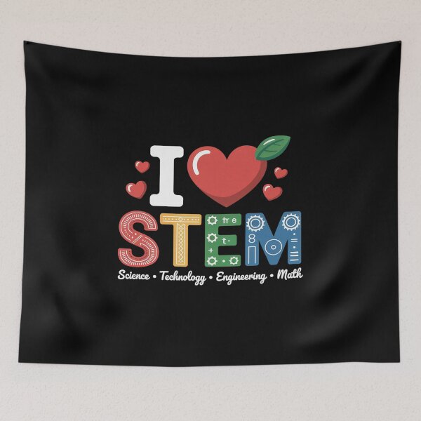Item preview, I Love STEM Student Teacher 1st Day Of School Back To School designed and sold by Rrettgison.