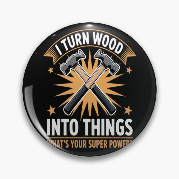Item preview, Crafting Magic I Turn Wood Into Things designed and sold by brinbotty.