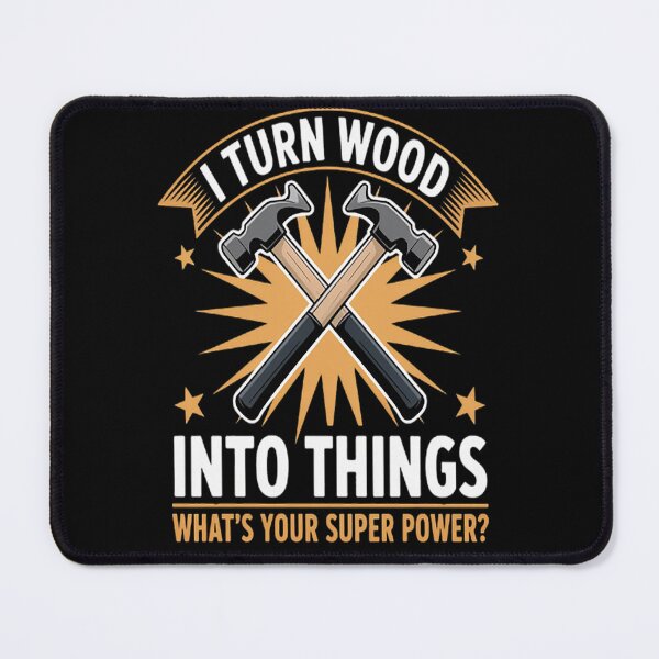 Item preview, Crafting Magic I Turn Wood Into Things designed and sold by brinbotty.