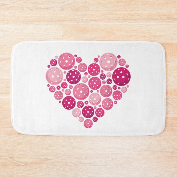 Item preview, Pickleball Heart Shape Pink Balls Fun Sports Love Design designed and sold by Denenberg Jardel.