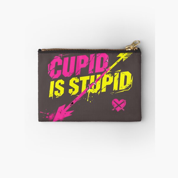 Item preview,  Cupid Is Stupid Funny Anti Valentine Typography Sarcastic Arrow Humor Shirt designed and sold by GiftsForge.