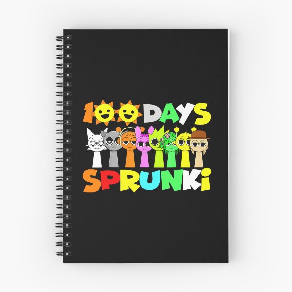 Item preview, 100 Days Sprunki Funny Cartoon Student Celebration Colorful School Kids Cute  designed and sold by Rosamoaughter.