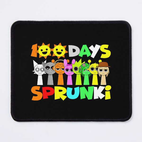 Item preview, 100 Days Sprunki Funny Cartoon Student Celebration Colorful School Kids Cute designed and sold by Rosamoaughter.