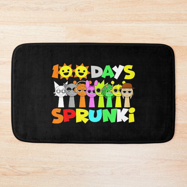 Item preview, 100 Days Sprunki Funny Cartoon Student Celebration Colorful School Kids Cute  designed and sold by Rosamoaughter.