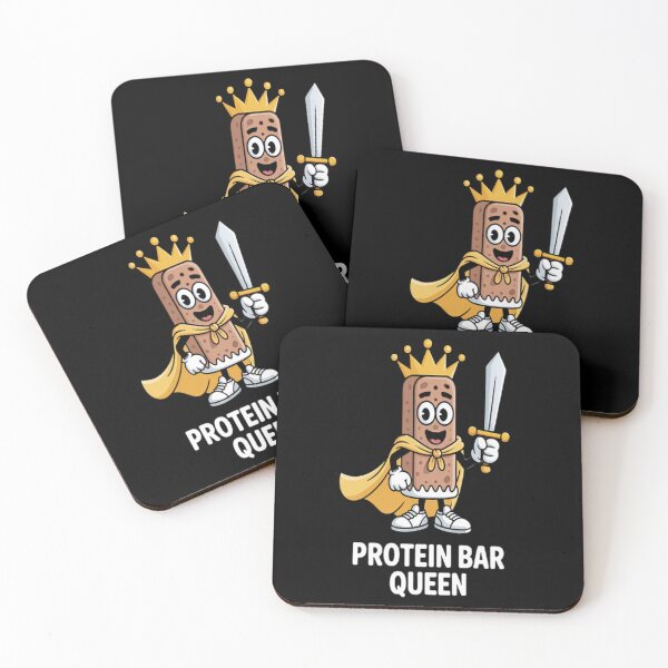 Item preview, Crowned Strength Protein Bar Queen designed and sold by brinbotty.