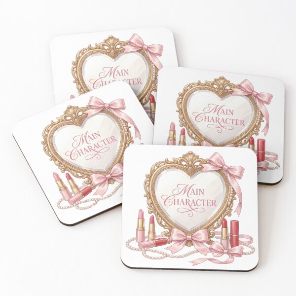 Item preview, Main Character Energy - Coquette Aesthetic Vintage Mirror designed and sold by GemajoStudio.