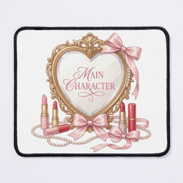 Item preview, Main Character Energy - Coquette Aesthetic Vintage Mirror designed and sold by GemajoStudio.