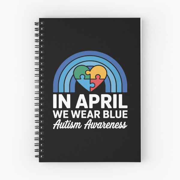 Item preview, In April We Wear Blue Autism Awareness Design Autistic designed and sold by Rrettgison.