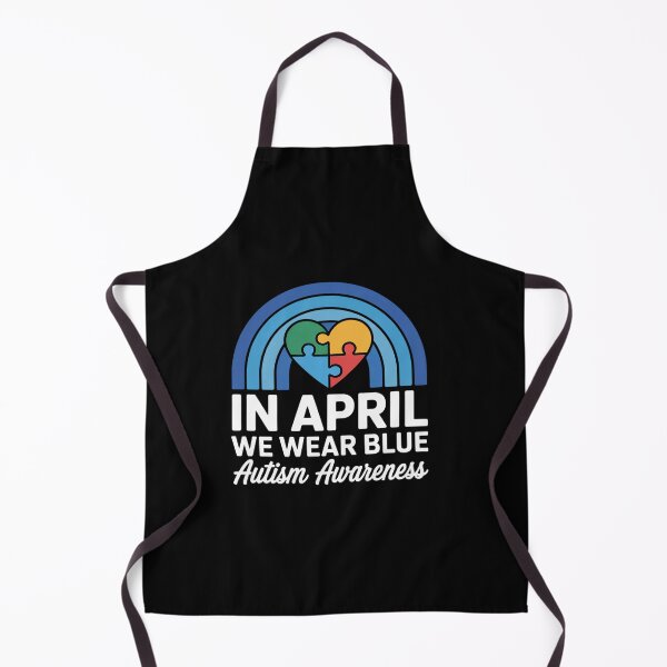 Item preview, In April We Wear Blue Autism Awareness Design Autistic designed and sold by Rrettgison.
