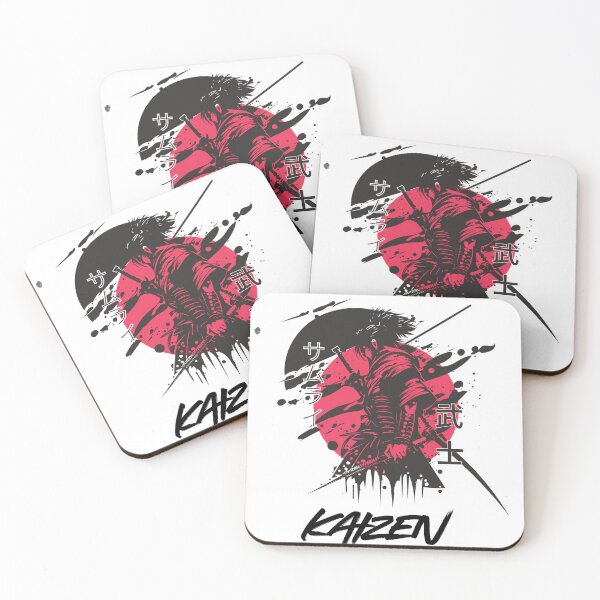 Item preview, Kaizen – Samurai Warrior Japanese Street Art | Katana Ronin Graphic Design designed and sold by Giftspire.