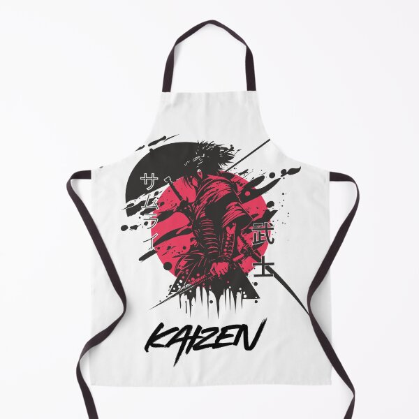 Item preview, Kaizen – Samurai Warrior Japanese Street Art | Katana Ronin Graphic Design designed and sold by Giftspire.