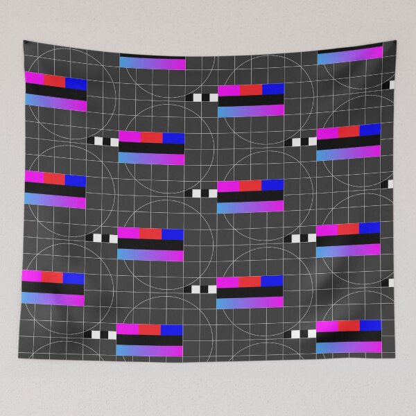 Item preview, RETRO GDR TV TESTSCREEN - PATTERN designed and sold by asymmetrickid.