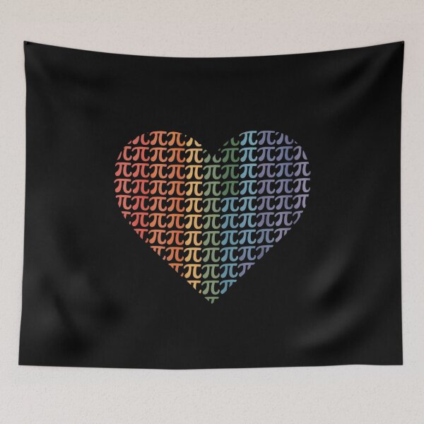 Item preview, Pi Day Shirt Rainbow Heart Math LGBT Gay Lesbian Pride Gift designed and sold by Rrettgison.