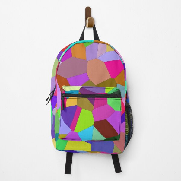Item preview, Rainbow Geometric Voronoi Mosaic Pattern Design designed and sold by Snout & Shout..