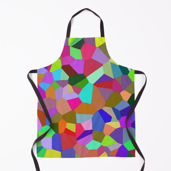 Item preview, Rainbow Geometric Voronoi Mosaic Pattern Design designed and sold by Snout & Shout..