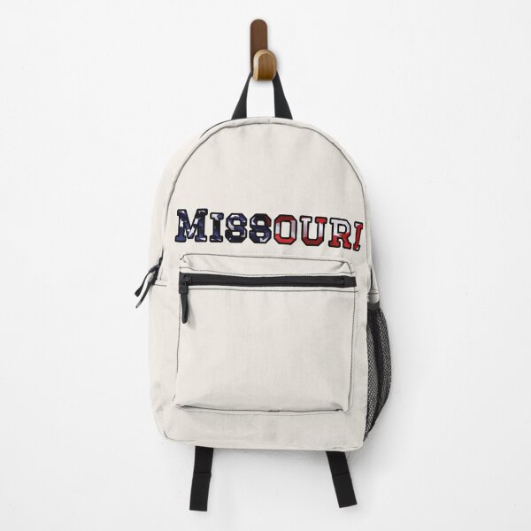 Item preview, Missouri USA Flag Typography – Patriotic Stars and Stripes American Pride Design designed and sold by Long Family Gifts.