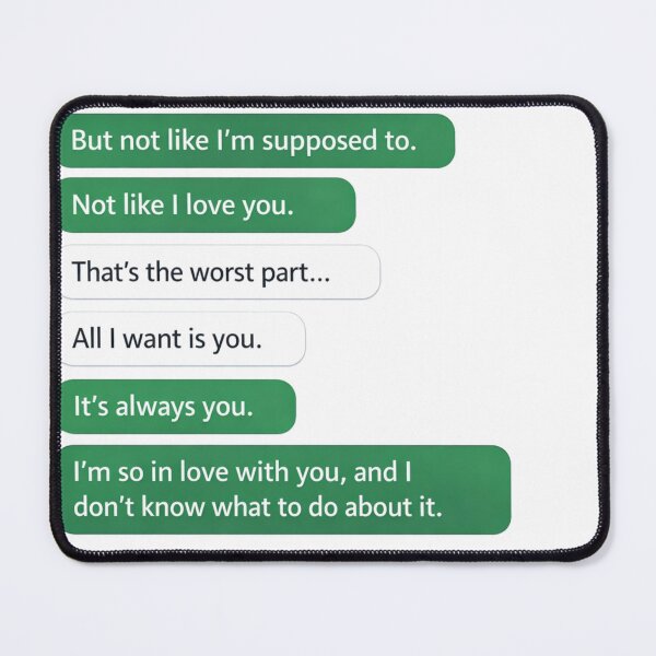 Item preview, Classic WhatsApp Chat – Heartfelt Confession | heated rivalry illustration designed and sold by AENAcharms.