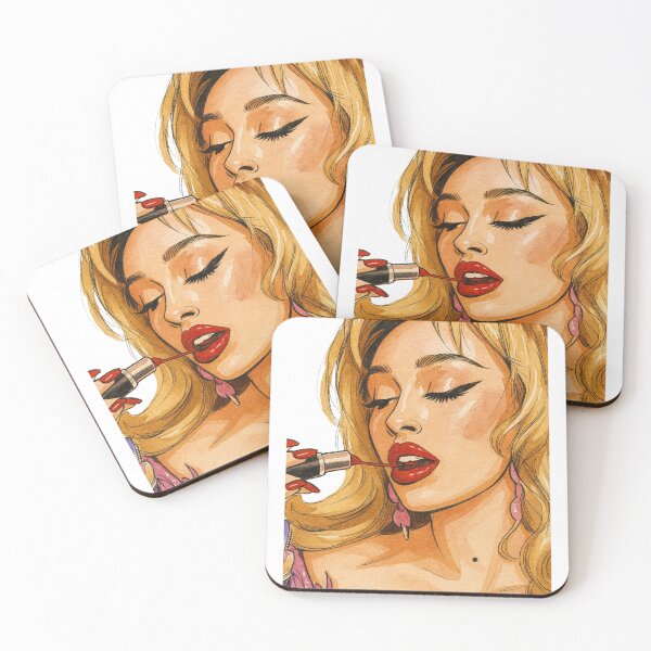 Item preview, Lipstick chewing fan art designed and sold by Stephisy.