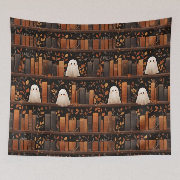 Item preview, Ghosts On Book Shelf designed and sold by xiao xuans.
