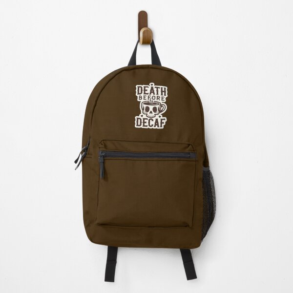 Item preview, Death Before Decaf – Coffee Lover Humor designed and sold by ys96.