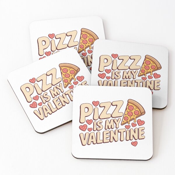 Item preview, Pizza Is My Valentine Funny Food Anti Valentine Typography Single Humor Shirt designed and sold by GiftsForge.
