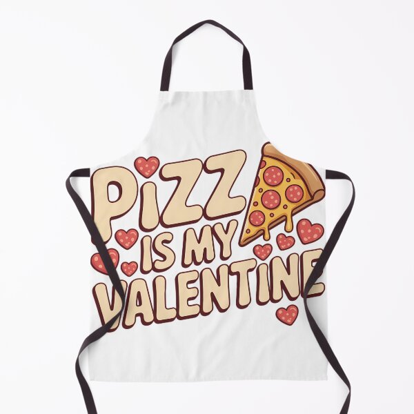 Item preview, Pizza Is My Valentine Funny Food Anti Valentine Typography Single Humor Shirt designed and sold by GiftsForge.
